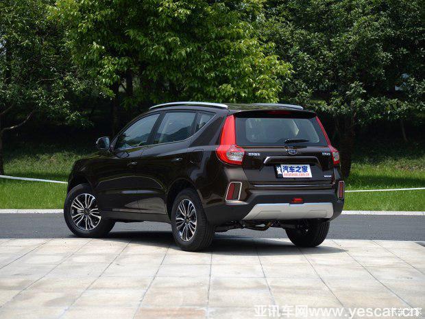吉利汽車 遠(yuǎn)景SUV 2016款 1.3T CVT基本型