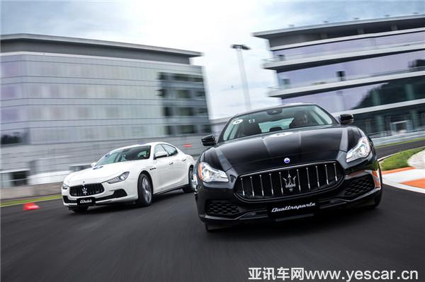 161714198e3433ccf82118.jpg 瑪莎拉蒂Ghibli和2017款Quattroporte總裁轎車賽道試駕.jpg