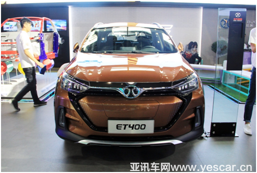 ET400、EC200亮相廣州車展 北汽新能源志在打造完美電動汽車