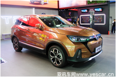 ET400、EC200亮相廣州車展 北汽新能源志在打造完美電動汽車