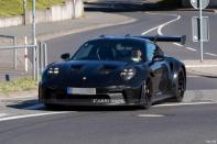 過700匹/車身加寬/混動(dòng) 新款保時(shí)捷911 GT2 RS諜照