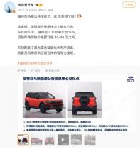 純電/增程都有 福特烈馬新能源更多信息曝光