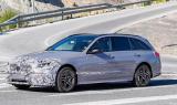 外觀提升/有插混動力 新款奔馳C級旅行版諜照