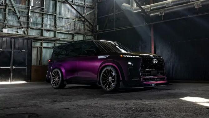 SEMA改裝展發(fā)布 英菲尼迪QX80 R-Spec官圖