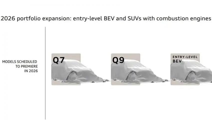 全新Q7/Q9車型領(lǐng)銜 奧迪2026年新產(chǎn)品計劃曝光