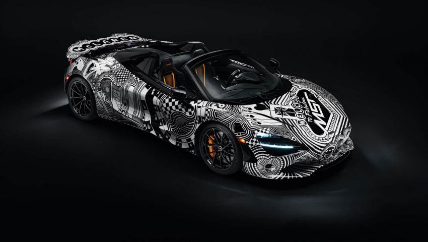 F1車手簽名/MSO團(tuán)隊(duì)定制 邁凱倫750S特別版