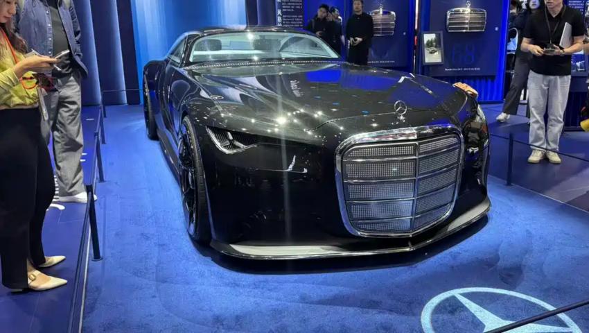 廣州車(chē)展：未來(lái)設(shè)計(jì)走向 奔馳Vision Iconic概念車(chē)