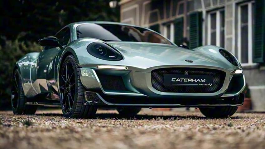 純電雙門跑車/僅1190kg Caterham Project V原型車
