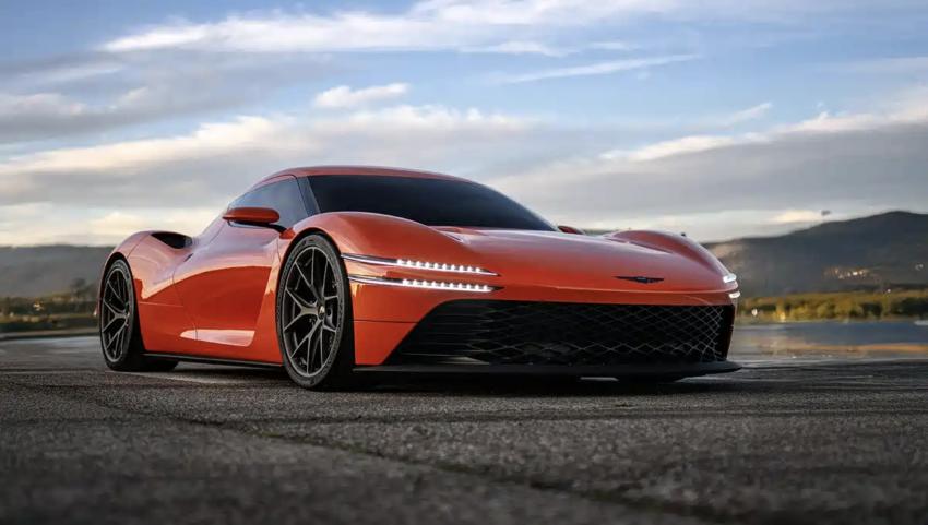 V8動(dòng)力/韓系敞篷跑車 捷尼賽思Magma GT概念車