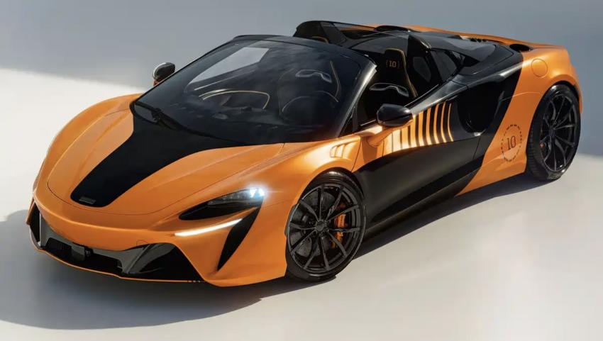 賀10次總冠軍 邁凱倫Artura Spider MCL39冠軍版